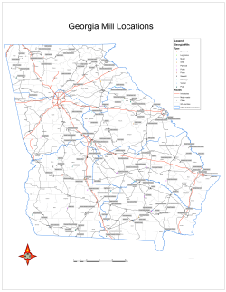 Georgia Mill Locations