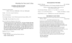 3-5-2017  - New Wilmington Presbyterian Church