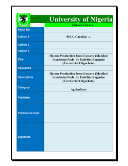 - University Of Nigeria Nsukka