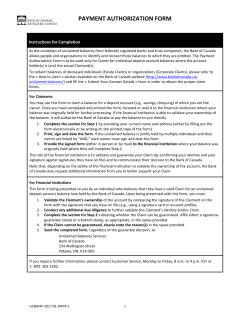 payment authorization form