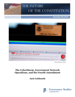 The Cyberthreat, Government Network