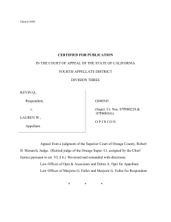 KEVIN v. LAUREN | FindLaw