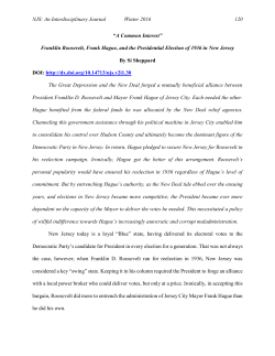 Print this article - New Jersey Studies