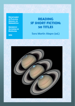 Reading SF Short Fiction