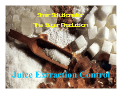 Juice Extraction Control