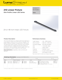 210 Linear Fixture