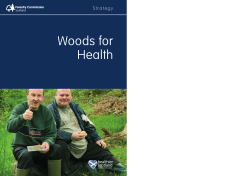 Woods for Health - Forestry Commission Scotland