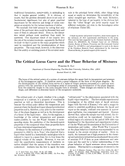 Critical locus curve and the phase behavior of mixtures