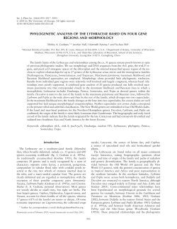 International Journal of Plant Sciences 166 - U.W.