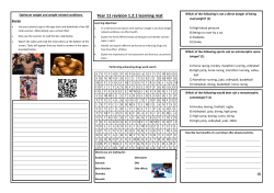 Optimum weight - Ecclesfield School