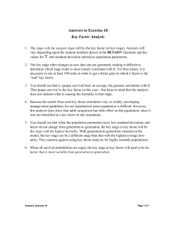 Answers to Exercise 18 Key Factor Analysis