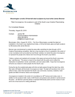 Press Release: Convergence