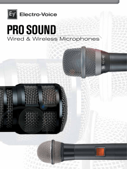 WiReleSS MiCROPhONeS