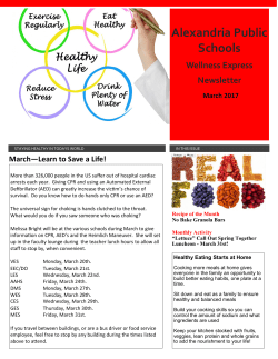 March 2017 Newsletter - www .alexandria .k12 .mn .us