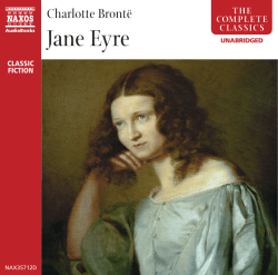 Jane Eyre CD Booklet