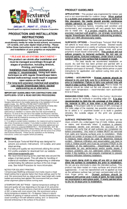 Printer and Install Instructions