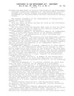 CONFIDENCE IN LAW ENFORCEMENT ACT