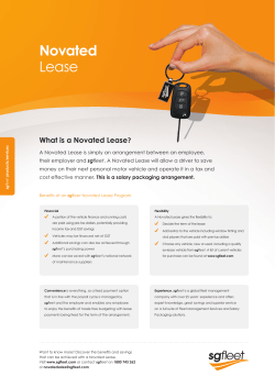 Novated Lease