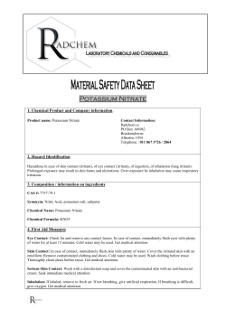 Potassium Nitrate