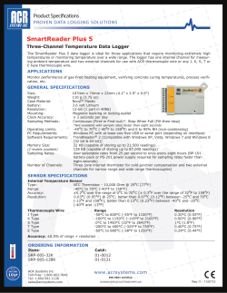 ACR SmartReader Plus 5 Specifications