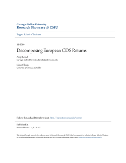 Decomposing European CDS Returns