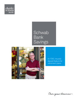 Schwab Bank Savings