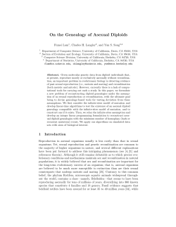 On the Genealogy of Asexual Diploids