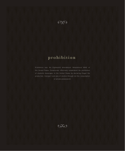 prohibition