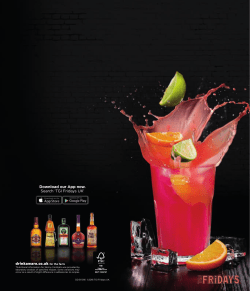 our App now. Search `TGI Fridays UK`