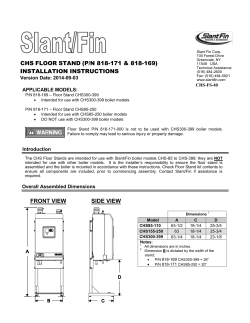 chs floor stand
