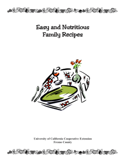 Family Recipes