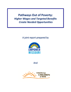 Pathways Out of Poverty: Higher Wages and Targeted Benefits