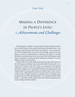 Chapter 1 - World Health Organization