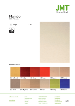 100% Polyamide height 7 cm Available Colours 362 Saffron 2 100