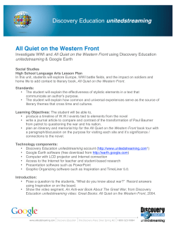 Quiet on the Western Front