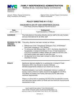 family independence administration