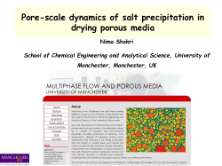 Pore-scale dynamics of salt precipitation in drying porous media