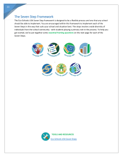 The Seven Step Framework
