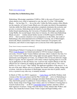 Freedom Day in Hattiesburg