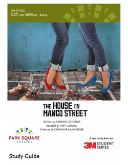 Acknowledgements - Park Square Theatre