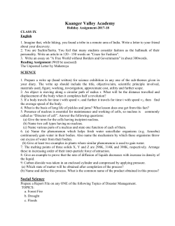 to - kaanger valley academy