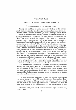 Peter De Smet: Personal Aspects &ndash; p. 66