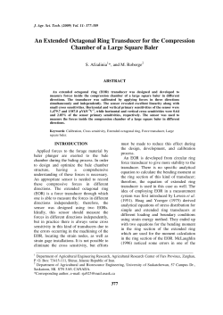 An Extended Octagonal Ring Transducer for the Compression