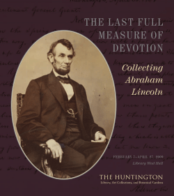 the last full measure of devotion