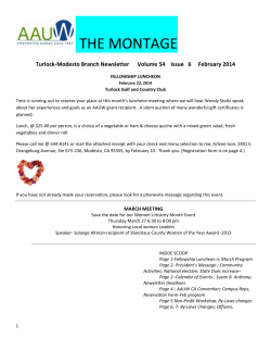 the montage - Turlock (CA) Branch