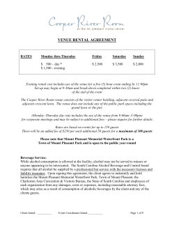 DOWNLOAD CONTRACT Cooper River Room