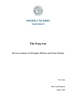 The Iraq war