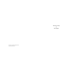 Moortown Diary Ted Hughes - The Sorcerer`s Apprentice