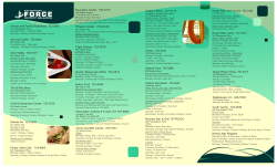 Hours of Operation Brochure - 5th Force Support Squadron