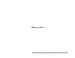Biology G 8 - Ministry of Education, Ethiopia
